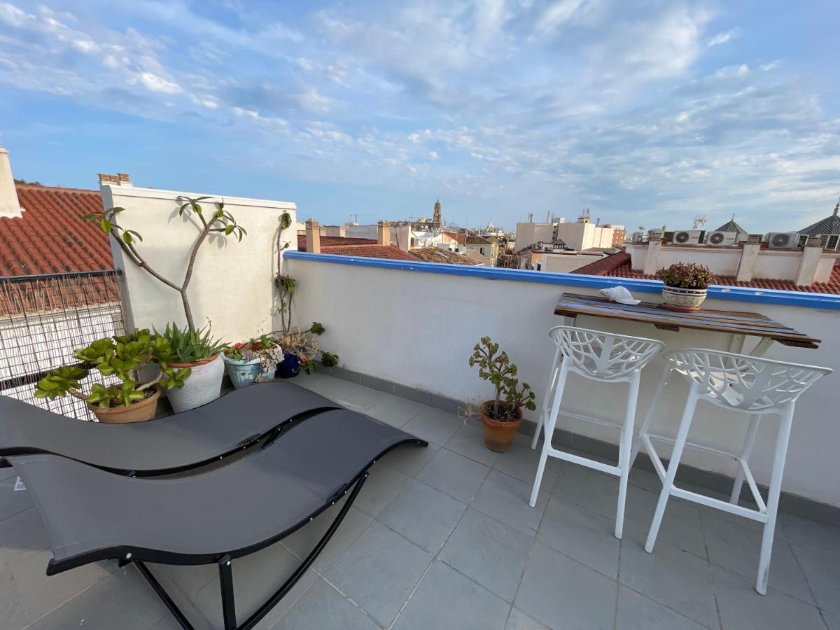 Charming Home With Private Terrace,Heart Of Малага Екстер'єр фото