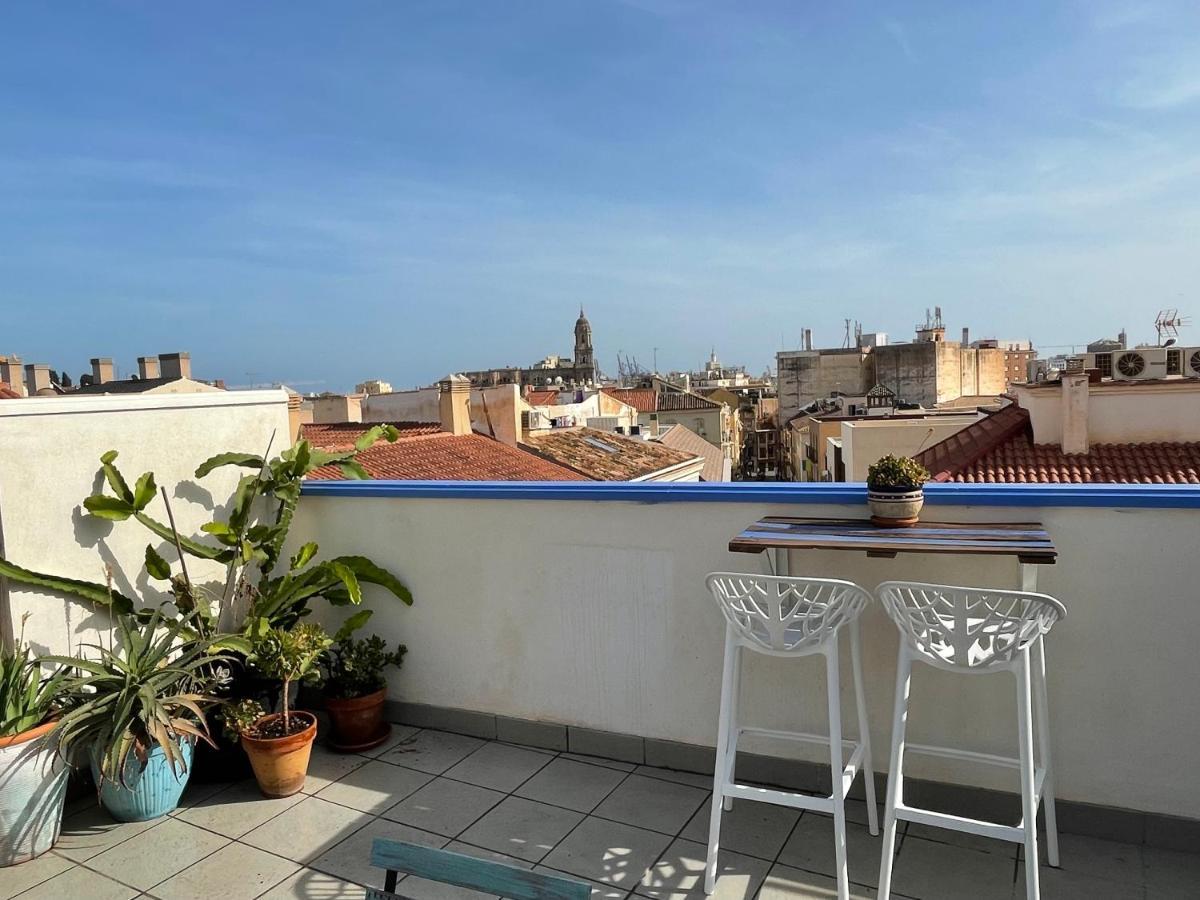 Charming Home With Private Terrace,Heart Of Малага Екстер'єр фото