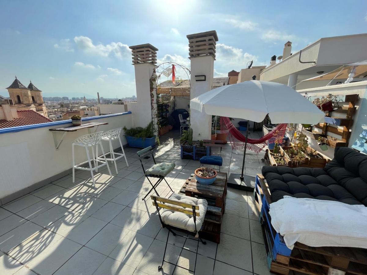 Charming Home With Private Terrace,Heart Of Малага Екстер'єр фото